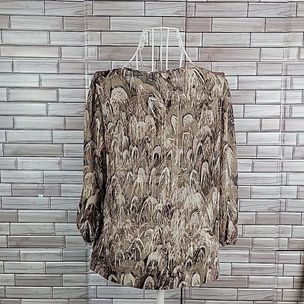 Jennifer Lopez sheer blouse Size S - Picture 6 of 11